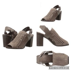 Naughty Monkey Montana Jones block heel sandal.